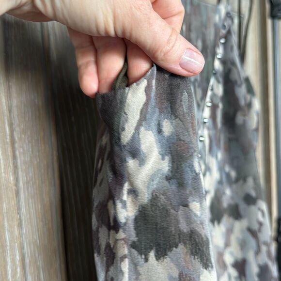 Haute Hippie Silk No Regrets Camo Camisole size medium - Picture 9 of 16